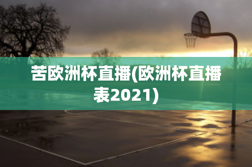 苦欧洲杯直播(欧洲杯直播表2021)