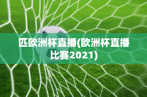 匹欧洲杯直播(欧洲杯直播比赛2021)