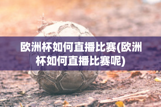 欧洲杯如何直播比赛(欧洲杯如何直播比赛呢)