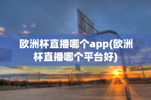 欧洲杯直播哪个app(欧洲杯直播哪个平台好)