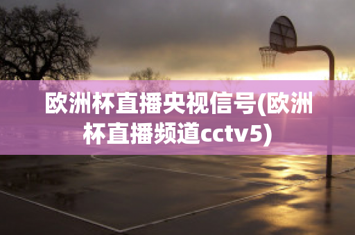 欧洲杯直播央视信号(欧洲杯直播频道cctv5)