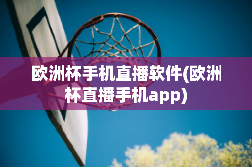 欧洲杯手机直播软件(欧洲杯直播手机app)