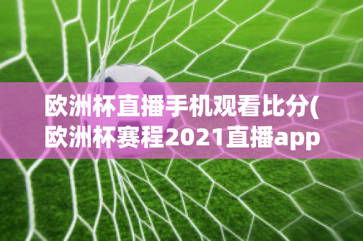 欧洲杯直播手机观看比分(欧洲杯赛程2021直播app)