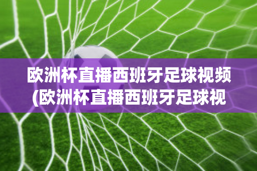 欧洲杯直播西班牙足球视频(欧洲杯直播西班牙足球视频在线观看)