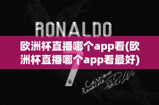 欧洲杯直播哪个app看(欧洲杯直播哪个app看最好)