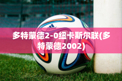 多特蒙德2-0纽卡斯尔联(多特蒙德2002)