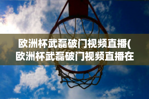 欧洲杯武磊破门视频直播(欧洲杯武磊破门视频直播在线观看)