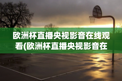 欧洲杯直播央视影音在线观看(欧洲杯直播央视影音在线观看高清)