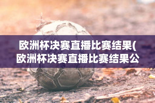 欧洲杯决赛直播比赛结果(欧洲杯决赛直播比赛结果公布)