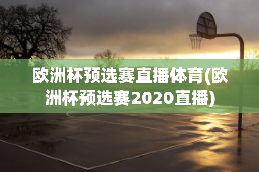 欧洲杯预选赛直播体育(欧洲杯预选赛2020直播)