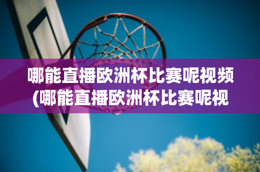 哪能直播欧洲杯比赛呢视频(哪能直播欧洲杯比赛呢视频下载)