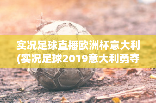 实况足球直播欧洲杯意大利(实况足球2019意大利勇夺欧洲杯)