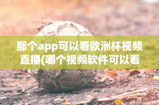 那个app可以看欧洲杯视频直播(哪个视频软件可以看欧洲杯直播)