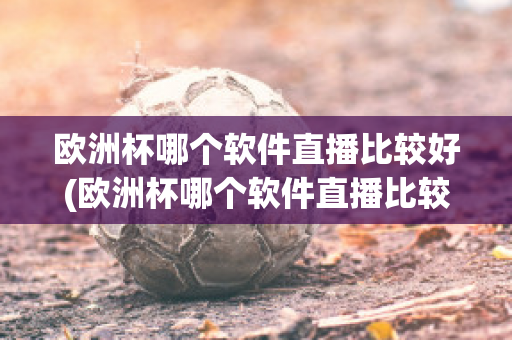 欧洲杯哪个软件直播比较好(欧洲杯哪个软件直播比较好用)