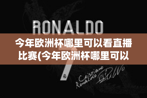 今年欧洲杯哪里可以看直播比赛(今年欧洲杯哪里可以看直播比赛回放)