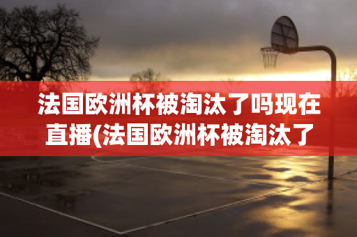 法国欧洲杯被淘汰了吗现在直播(法国欧洲杯被淘汰了吗现在直播视频)