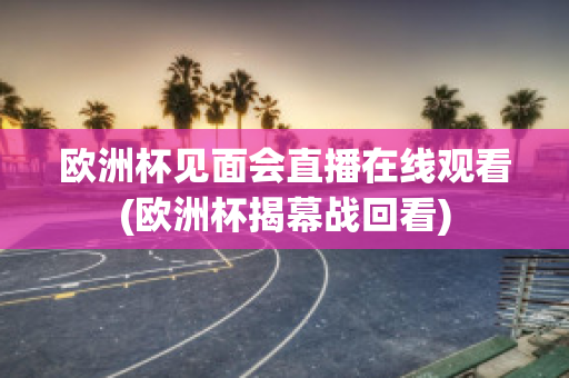 欧洲杯见面会直播在线观看(欧洲杯揭幕战回看)