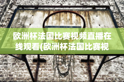 欧洲杯法国比赛视频直播在线观看(欧洲杯法国比赛视频直播在线观看下载)