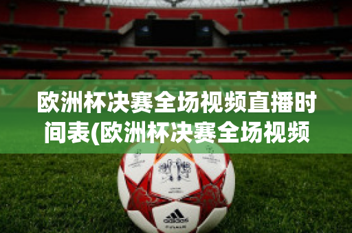 欧洲杯决赛全场视频直播时间表(欧洲杯决赛全场视频直播时间表图片)