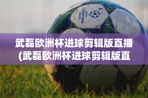 武磊欧洲杯进球剪辑版直播(武磊欧洲杯进球剪辑版直播视频)