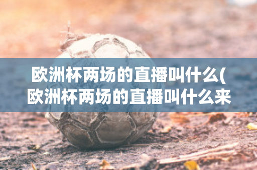 欧洲杯两场的直播叫什么(欧洲杯两场的直播叫什么来着)