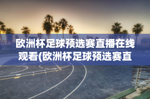 欧洲杯足球预选赛直播在线观看(欧洲杯足球预选赛直播在线观看高清)