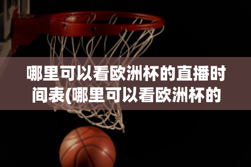 哪里可以看欧洲杯的直播时间表(哪里可以看欧洲杯的直播时间表视频)