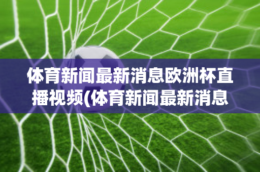 体育新闻最新消息欧洲杯直播视频(体育新闻最新消息欧洲杯直播视频播放)