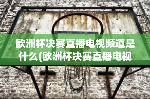 欧洲杯决赛直播电视频道是什么(欧洲杯决赛直播电视频道是什么时候开始)