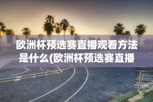 欧洲杯预选赛直播观看方法是什么(欧洲杯预选赛直播观看方法是什么呢)