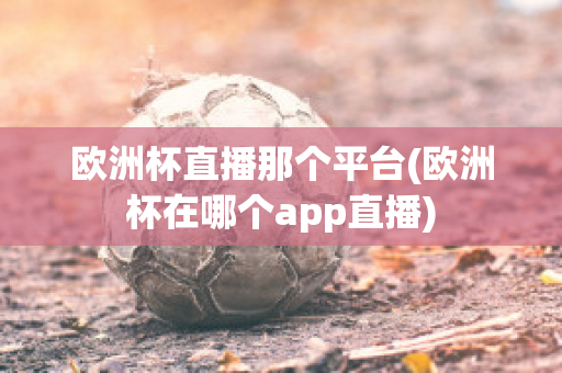 欧洲杯直播那个平台(欧洲杯在哪个app直播)