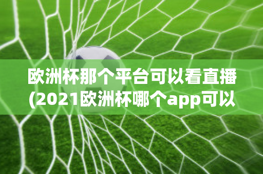 欧洲杯那个平台可以看直播(2021欧洲杯哪个app可以看直播)