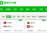 欧洲杯哪些app直播免费:欧洲杯哪些app直播免费观看